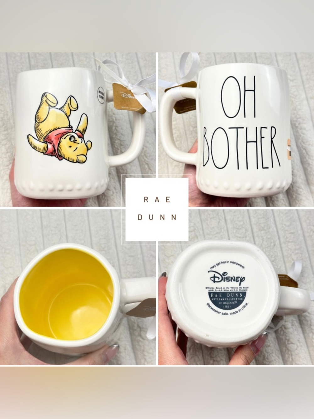Rae Dunn Winnie The Pooh Mug